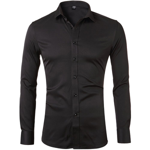 green emerald velvet dress Merino Shirt with Spread Collar in Light blue. Made in Europe.  Wolk