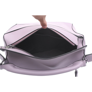 MOQ bajo de Estilo Retro Mujeres del Cuero Genuino de Largo <span class=keywords><strong>Mango</strong></span> bolsa de Mensajero Bolso De Cuero Italiano - Product Image 5