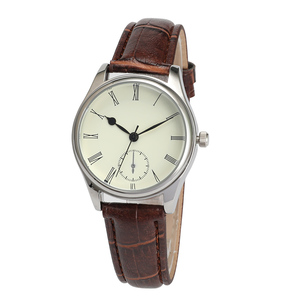 <span class=keywords><strong>Orologi</strong></span> <span class=keywords><strong>Vintage</strong></span> per Coppie Uomo Senza Logo Vetro a Cupola IPS <span class=keywords><strong>Donna</strong></span> Orologio in Pelle al Quarzo Logo Personalizzato - Product Image 3