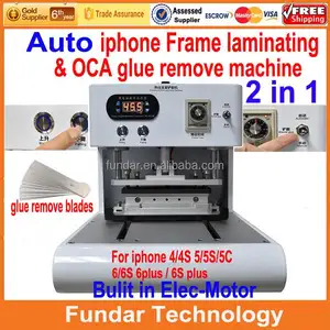 2in1 Polarisierte Film Entfernen/Lünette Mittleren Rahmen Separator Für iPhone Touch Screen Renovieren Reparatur Maschine