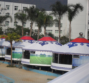 Tente de plein air en <span class=keywords><strong>yourte</strong></span>, tente de fête, à usage familial pour le déménagement, fabriqué en chine - Product Image 1