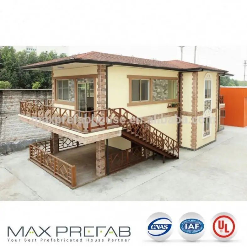 PV226 Tercihli Fiyat Prefabrik Çelik Yapı Dubleks Evi Tasarım Planları