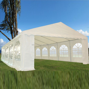 Carpas al aire libre de PVC blanco resistente para fiestas de bodas con juego completo de paredes laterales de 5x10 <span class=keywords><strong>m</strong></span> - Product Image 2