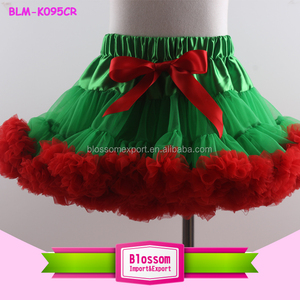 <span class=keywords><strong>Jupe</strong></span> <span class=keywords><strong>tutu</strong></span> en tulle moelleux en mousseline de soie pour enfants de Noël, <span class=keywords><strong>jupe</strong></span> <span class=keywords><strong>tutu</strong></span> rouge pour bébé fille avec bordure en ruban vert - Product Image 5