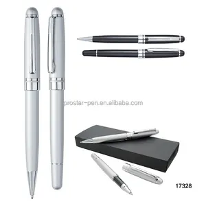 2023 new heavy slim metal pen set from china