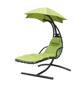 Colgante Chaise tumbona en una hamaca Silla de oscilación Canopy para al aire libre o de interior