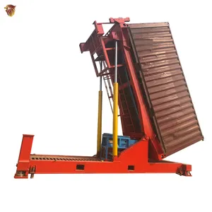 20ft 40ft 90 degree Hydraulic Container tilter use for loading and unloading container