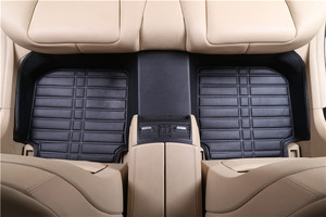 <span class=keywords><strong>Tappetini</strong></span> 5D Personalizzati BORNSELLER per <span class=keywords><strong>Volvo</strong></span> <span class=keywords><strong>XC60</strong></span> (2017+) V60 (2010+) Impermeabili per Tutte le Stagioni Copertura Completa in Pelle e EVA 10mm - Product Image 4