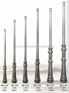 Rue lumière poteaux en fonte de fer décoratif lampadaire personnalisé poteaux d'éclairage - Product Image 2