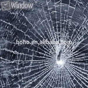 12 Mil Security Window Clear Safety Film 1.52*30メートルRoll削減するための損傷