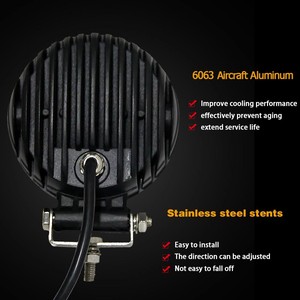 Accesorios <span class=keywords><strong>Del</strong></span> Coche de la fábrica Directamente 50 W Led Luz de Trabajo Campo A Través Ip68 12 V Auto Llevó la Luz de Trabajo - Product Image 6
