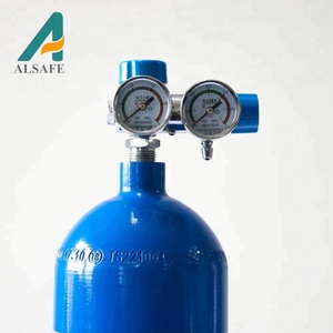 אלסאף בטיחות 150בר אמבולנס co2 בלון חמצן בלון גז אלומיניום - Product Image 5