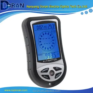 High Quality 8 In 1 Altimeter Barometer Thermo Temperature Digital LCD Compass