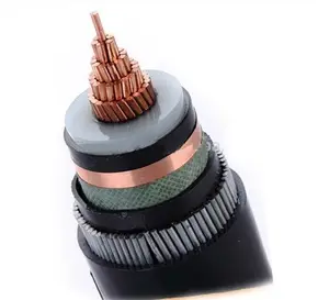 <span class=keywords><strong>C</strong></span>âble d'alimentation souterrain moyenne tension 11KV, monobrin 1x240mm2 Cu/XLPE /SWA blindé, au meilleur prix - Product Image 1