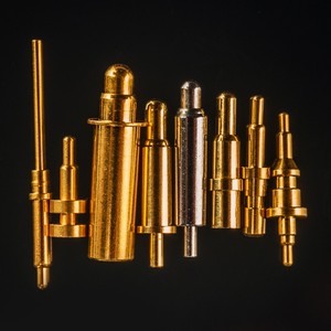 Двухконтактный разъем Pogo Pin с пружинным контактом, 12В 10А, латунь с золотым покрытием, сертифицирован ISO9001, IP20, SMT-адаптер для медицинского оборудования - Product Image 4