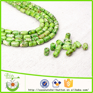 La muestra libre <span class=keywords><strong>verde</strong></span> imperial jasper piedra granos venta al por mayor a granel - Product Image 1
