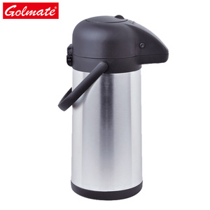 Nouveau <span class=keywords><strong>design</strong></span> Isoleerkan à double paroi en acier Inoxydable <span class=keywords><strong>thermos</strong></span> <span class=keywords><strong>isotherme</strong></span> vide pompage airpot café pot - Product Image 1