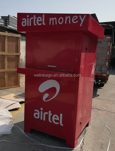 Chiosco Prefabbricato in Lamiera per Negozio Pop-up Airtel - Product Image 3