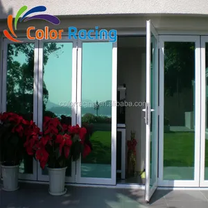 Fenster folie One Way Daytime Privacy Static Cling Sonnenschutz Anti UV Reflective Window Tint für Heim und Büro