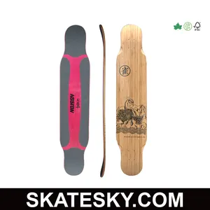 Estilo de baile KOSTON longboard cubierta hecha de material híbrido para uso de la muchacha sólo LD011-A