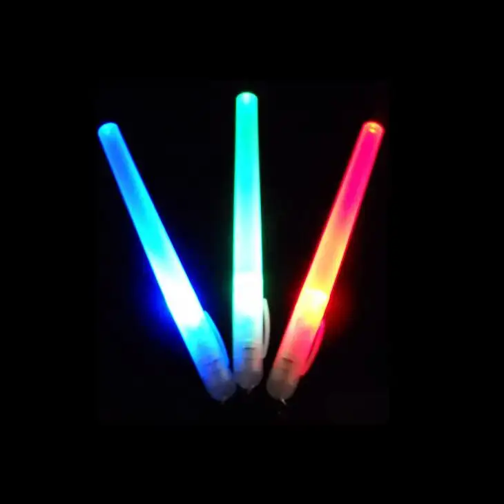 2020 Wholesale High Quality Low Price Flashing Candy Glossy Stick Light Up LED Wand Led Stick Lights