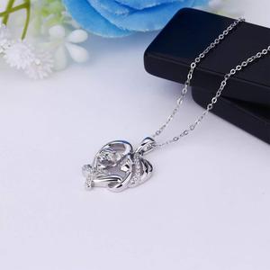 Collana in Argento Sterling 925 per <span class=keywords><strong>Mamma</strong></span> e Figlia - Product Image 3