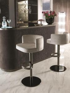 Luxury Round Back Stainless Steel Leg <strong>Swivel</strong> Velvet <strong>bar</strong> <strong>Stool</strong> - Product Image 3