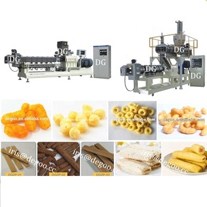 Machine d'extrudeuse de flocons de maïs de céréales <span class=keywords><strong>sans</strong></span> <span class=keywords><strong>gluten</strong></span>/ligne de production automatique de maïs flexible brun de blé Shangdong DG fabriquée en Chine - Product Image 5
