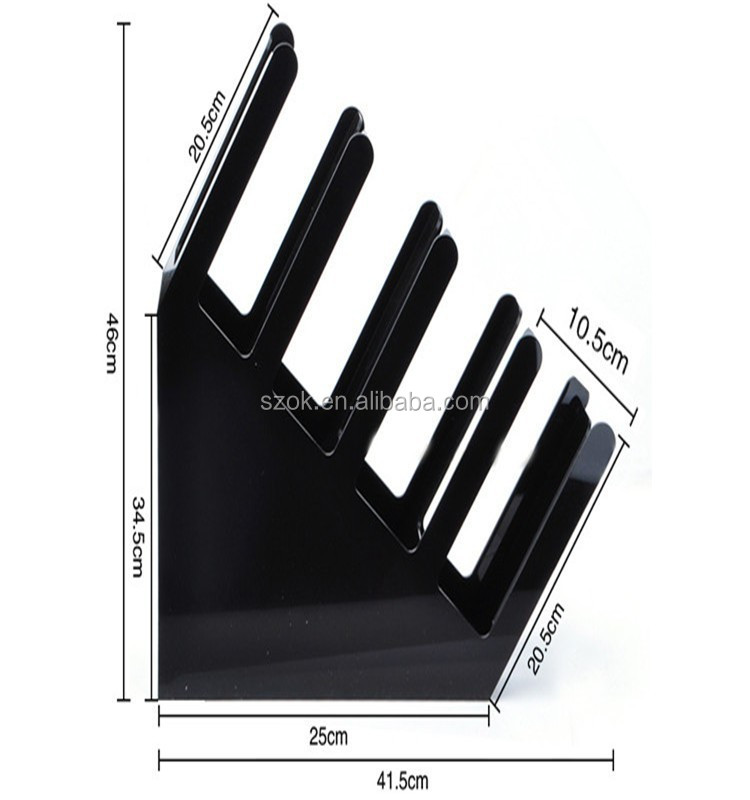Уникальный дизайн, пластиковые изделия, черная акриловая коробка для визиток