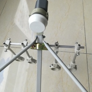 Soporte para Antena Parabólica KU, Soporte de Aluminio/Plástico para 5 LNB de Banda Ku, Soporte para Antena Satelital, Soporte para Múltiples LNB - Product Image 3