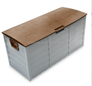 Cheap patio cushion storage plastic box plastic box storage