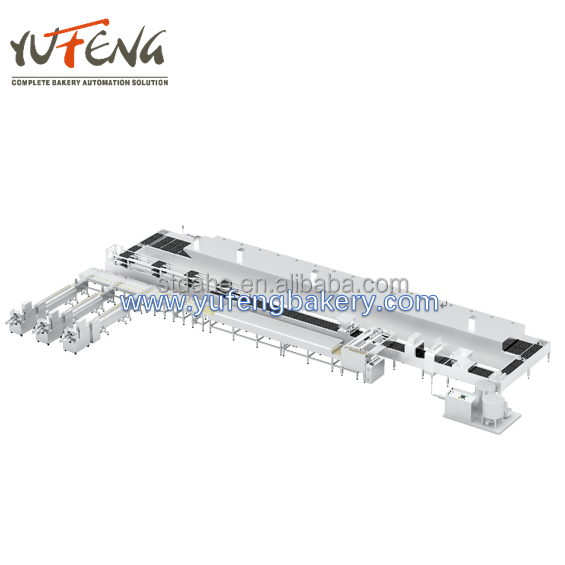 Производственная линия для торта полностью автоматическая производственная линия Madeleine машина для торта