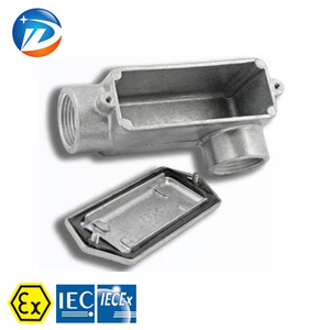 <span class=keywords><strong>Caja</strong></span> de extracción a prueba de explosiones BCH de metal IP66 de alta calidad con cuerpo de conducto eléctrico con certificado CNEx ATEx IECEx - Product Image 2