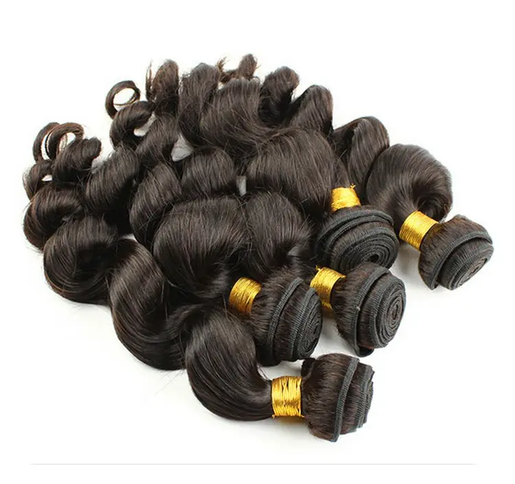 ขนาดใหญ่ไม่มี Tangle No Shedding Virgin Remy ขายส่งดิบ Wick ผม