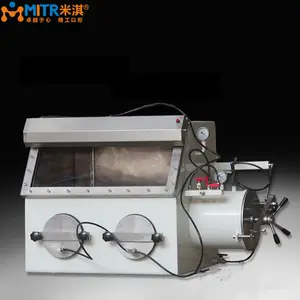 Équipement de test de boîte à vide STX1, boîte à gants à atmosphère inerte photo/vide, boîte à gants pour testeur de batterie, chambre à gants pour batterie au <span class=keywords><strong>lithium</strong></span> - Product Image 2