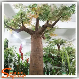 Baobab-árboles grandes al aire libre, árbol artificial grande del planeta Principito para Decoración