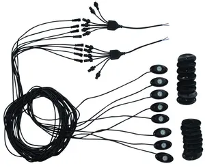 Toptan Altında Gövde Altı LED Sel Tekne Güverte Işık Araba LED Kaya Işık Kiti-8
