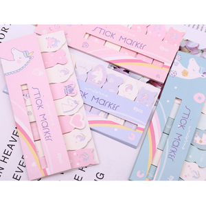Blocco Note Adesivo Myway Queen Unicorn, Etichette Adesive per Scuola, Cancelleria, Segnalibri - Product Image 1