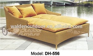 Con estilo exterior silla de playa de mimbre / tumbona / <span class=keywords><strong>sun</strong></span> / chaise lounge - Product Image 1