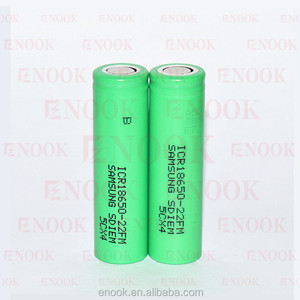 2016 <span class=keywords><strong>Samsung</strong></span> <span class=keywords><strong>ICR18650</strong></span>-22FM 18650 2200 mAh batería recargable para cigarros - Product Image 1