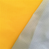 Tissu nylon ripstop 70D de haute densité, avec revêtement PU ou revêtement de silice pour parachute et parapente, vente en gros