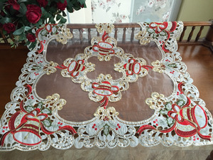 Mantel Navideño con Bordado Estilo Medio <span class=keywords><strong>Oriente</strong></span> - Product Image 2