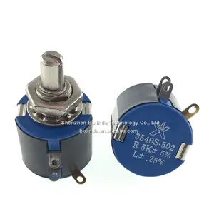 3540S multi-turn wirewound potentiometer 2W WXD3-13B 1K 2K2 4K7 5K 10K 100K