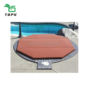 Nueva pantalla UL resistencia al desgarro tela covana cubierta jacuzzi precio Swim Spa cubre el reemplazo spa cubre - Product Image 1