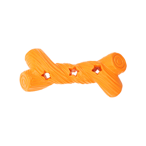 Durable personalizable perro hueso masticar juguetes respetuosos con el medio ambiente de goma indestructible juego de entrenamiento interactivo comida a prueba de fugas 5,5 cm - Product Image 3