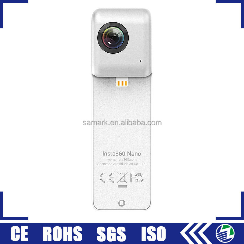 Insta360 Nano 3 К HD VR fisheye панорамный 360 градусов беспроводной видео спорт действий камеры для iphone