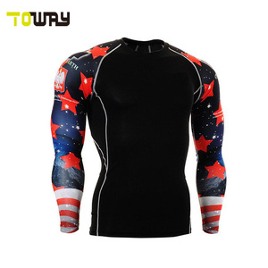 남성용 블랭크 MMA 래쉬가드 제조업체 - Product Image 6