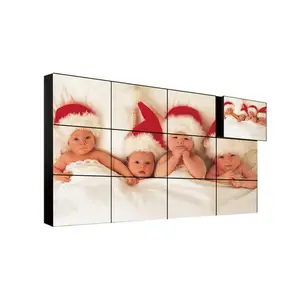 Ultra smalle bezel videowall displays 3x3 2x3 3x4 5x5 55 inch lcd video wall oplossing voor grote schaal display systemen