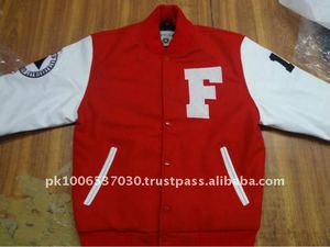 Chaquetas Varsity Letterman Tallas Grandes Unisex de Lana/Poliéster, Resistentes al Viento, al por Mayor, Personalizables con Logotipo - Product Image 2