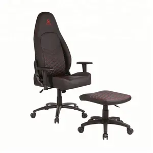 振兴现代技术运动游戏椅黑色皮革电脑椅躺椅与奥斯曼